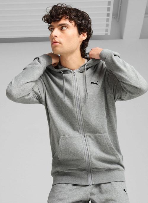 Zip Ceket, M, Gri