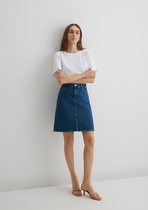 Valerie Casual Indigo Si Jean Etek 1319833709