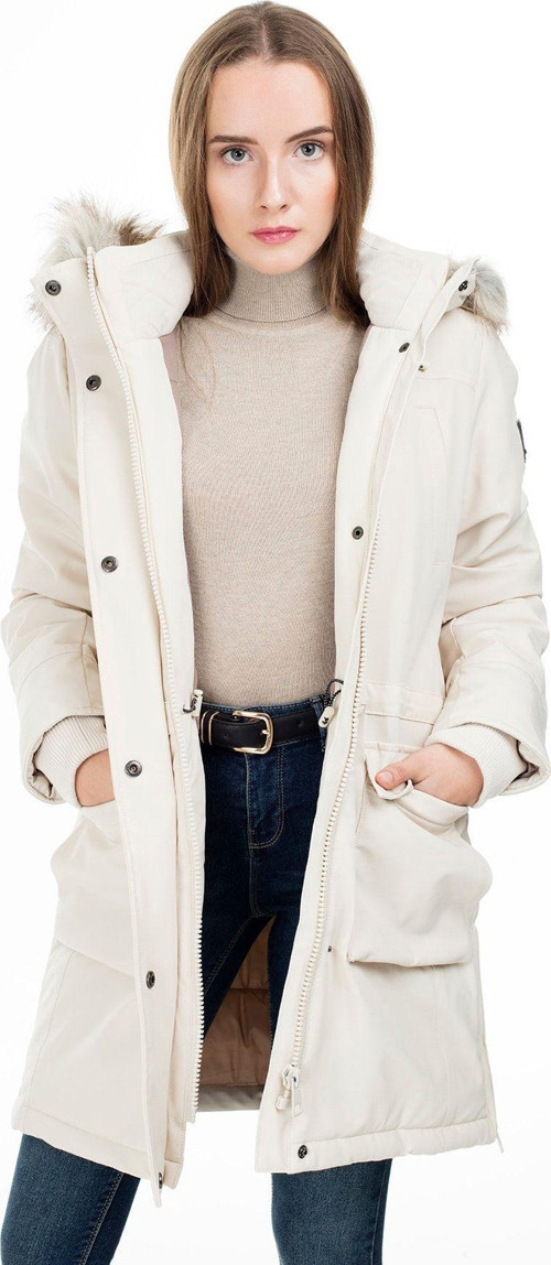 Onlnew Sally Long Nylon Coat Otw Kadın Mont