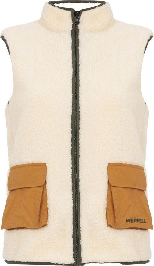 Kadın Outdoor Tekstil Yelek Jen Krem