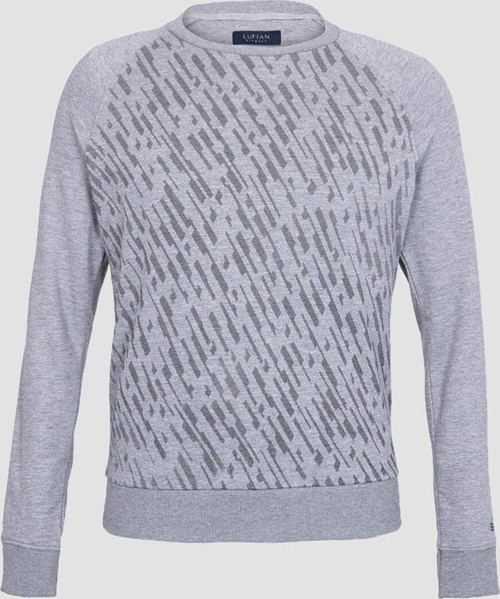 Erkek Geo Sweatshirt Gri 112030003100150