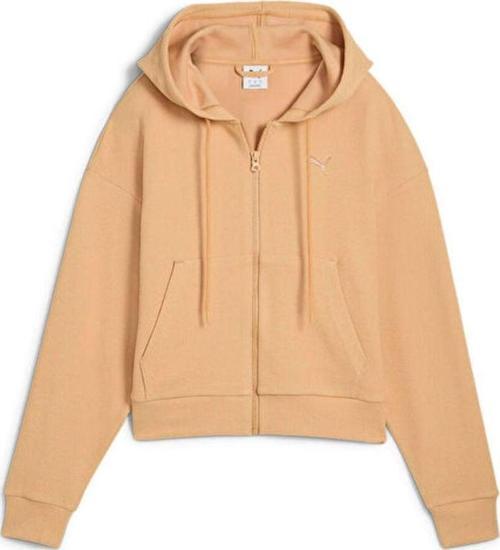 Her Crop Full-Zip Hoodie Kadın Günlük Ceket 68505663 Renkli