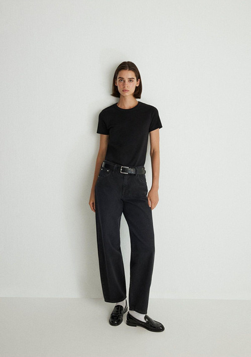Leila Real Blue Gri Jean Pantolon 1010600-88244