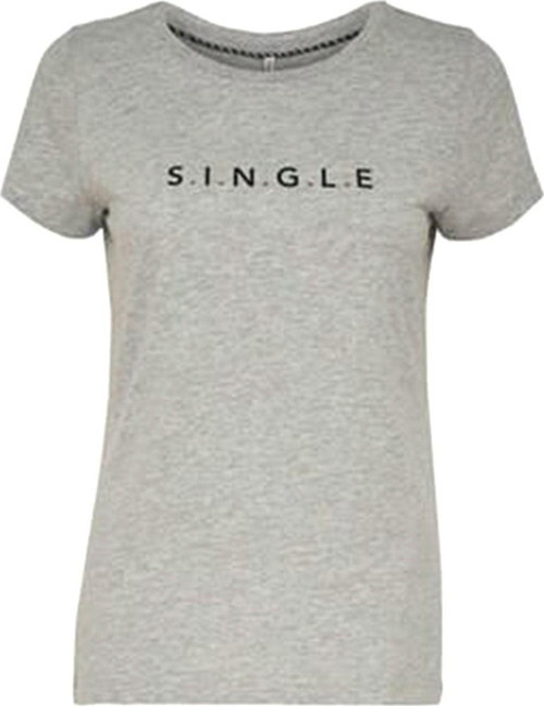 Kadın Gri Amy Fıt S/S Valentıne Kadın T-Shirt 15173708