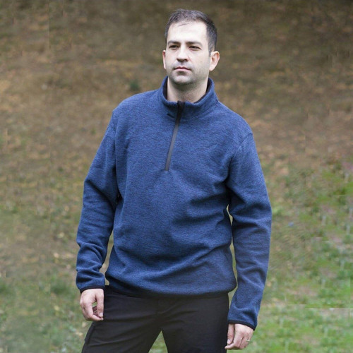 Yarım Fermuarlı Erkek Polar