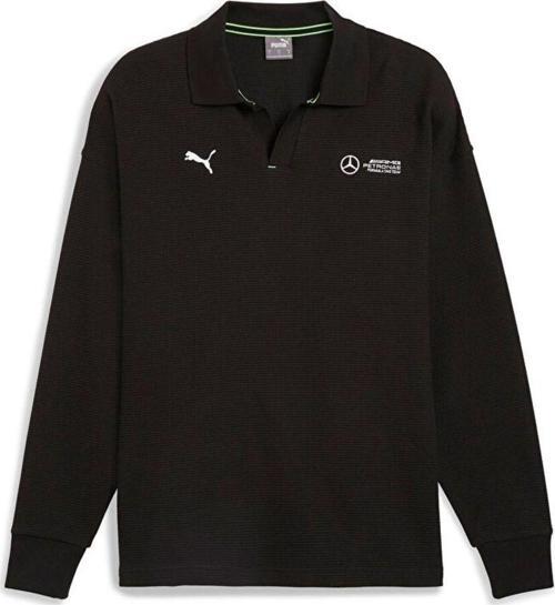 Mapf1 Longsleeve Polo Erkek Günlük Uzun Kollu Polo Tişört 62733901 Siyah
