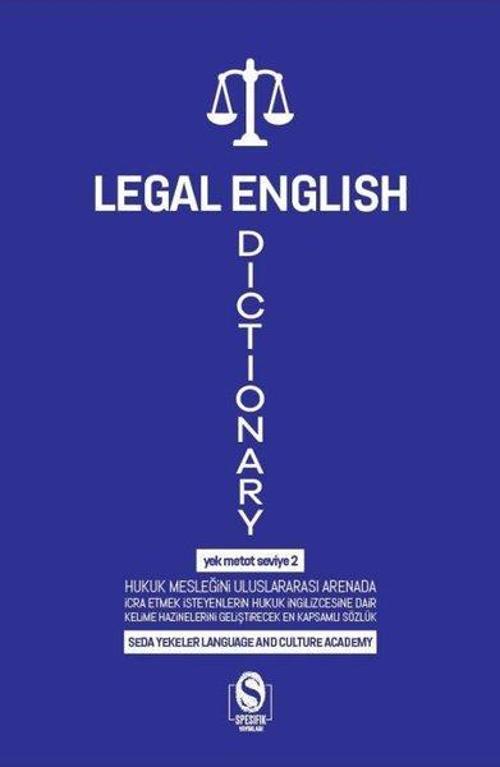Legal English Dictionary - Yek Metot Seviye 2