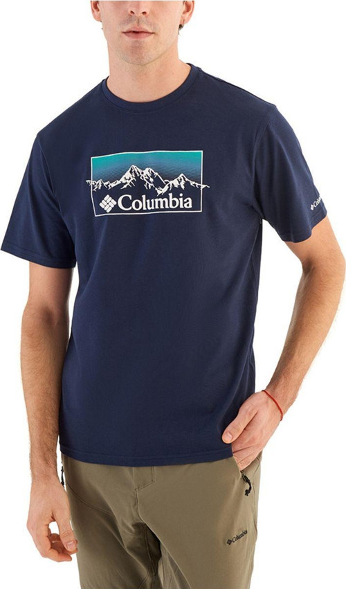 Csc Linear Range Erkek Kisa Kollu T-Shirt