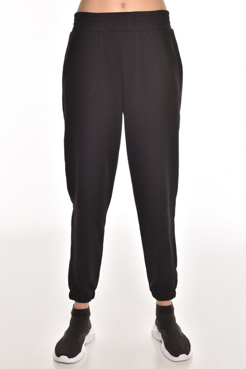 Siyah Kadın Jogger Eşofman Altı Gw-8999