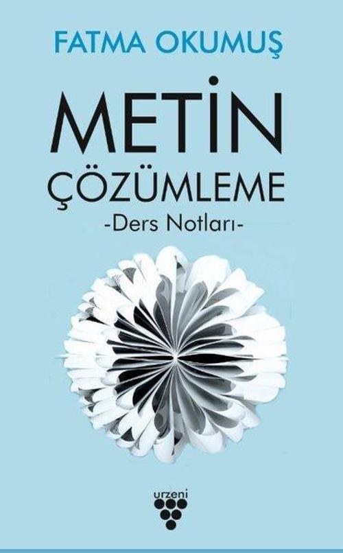 Metin Çözümleme - Ders Notları