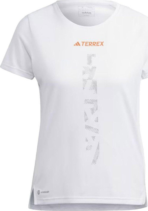 Terrex Agravic Trail Kadın Beyaz Koşu Tişörtü (Ht9415)