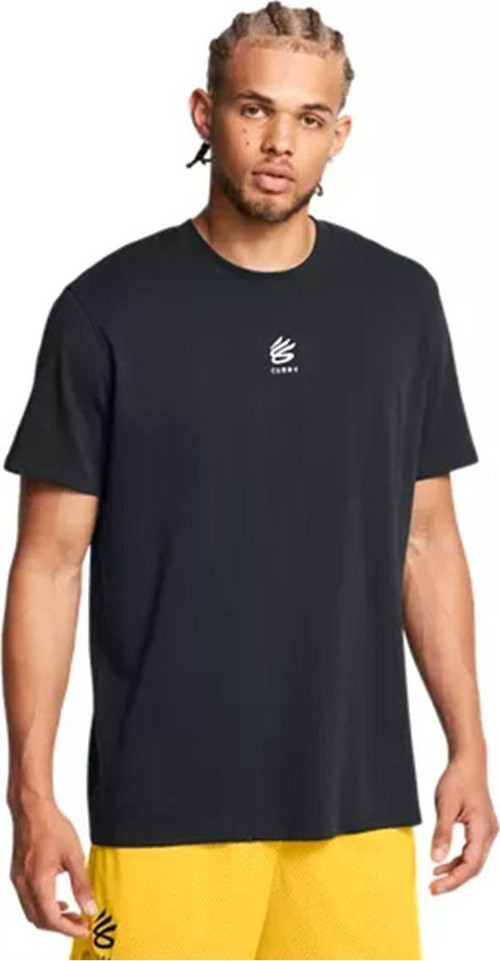Curry Heavyweight Erkek Siyah Basketbol T-Shirt 1387107-001