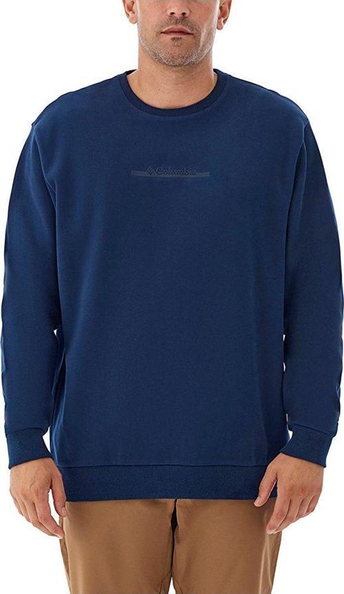 Bar Split Crew Erkek Mavi Outdoor Sweatshirt Cs0274-466