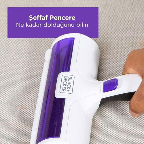 HMSCT0001-XJ Evcil Hayvan Tüy Toplayıcı, Rulo, Köpek ve Kedi Tüylerini Toplar mhm 105