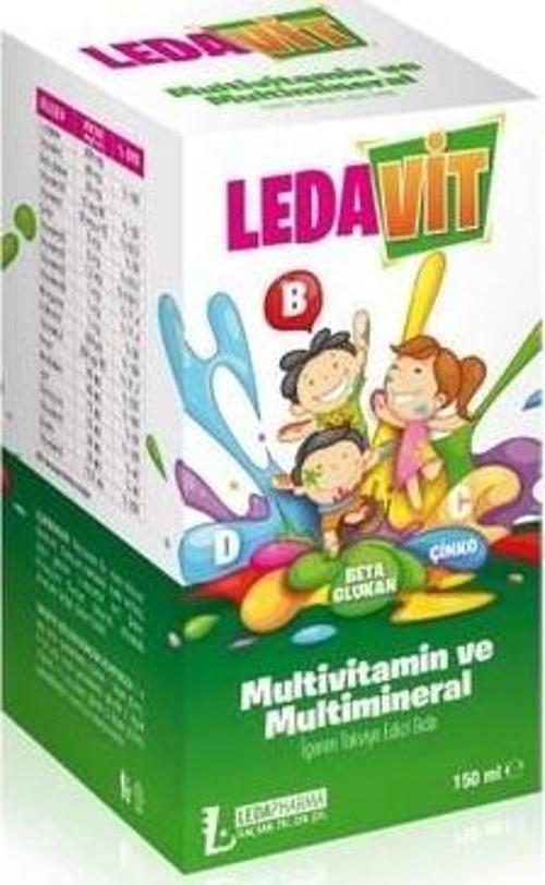 Ledavit Multivitamin Mineral Şurup 150 ml