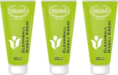 Clean Ball Masaj Kremi 200 Ml X 3 Adet