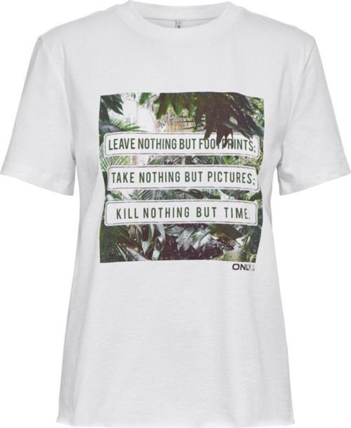 Onlfheart S/S Top Box Jrs Kadın Tişört