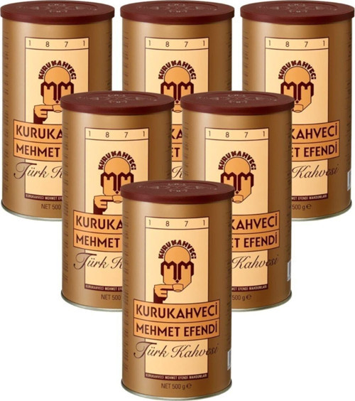 Türk Kahvesi 500gr - Teneke - 6 Adet
