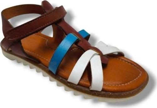 Bağcı 3015-20 Çapraz Şeritli Cırtlı Kız Çocuk Sandalet