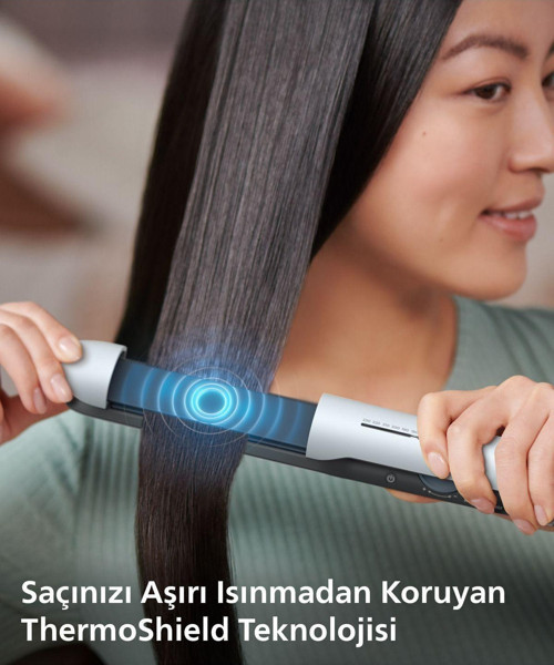 Saç Düzleştirici Bhs520/00,bukle Özelliği,argan Yağı Katkılı,iyonik Bakım,kılıf Hediyeli 076Bseri