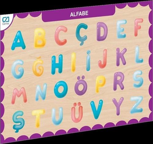 Nessiworld CAAHS-3208 AHŞAP ALFABE BUL-TAK