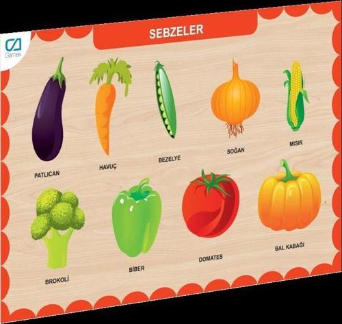 Nessiworld CAAHS-3205  AHŞAP SEBZELER BUL-TAK