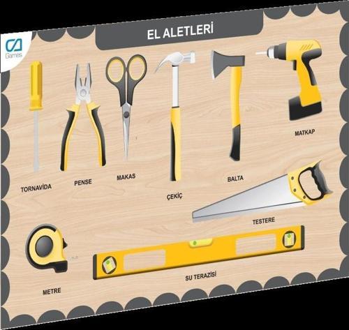 Nessiworld CAAHS-3210  AHŞAP EL ALETLERİ BUL-TAK