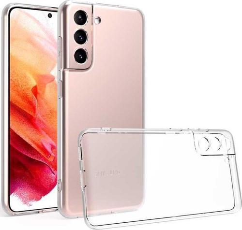 Samsung Galaxy S21 FE Kılıf Kamera Korumalı Silikon Şeffaf Arka Kapak