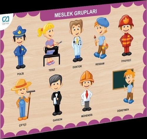 Nessiworld CAAHS-3203 AHŞAP MESLEK GRUPLARI BUL-TAK