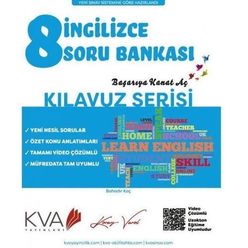 8. Sınıf Kılavuz Serisi İngilizce Soru Bankası