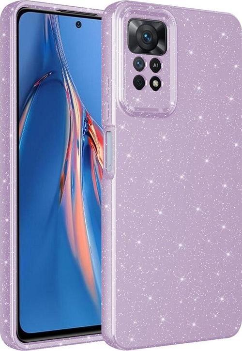 Xiaomi Redmi Note 12 Pro 4G Uyumlu Kamera Korumalı Simli Parlak Yumuşak Silikon Kılıf