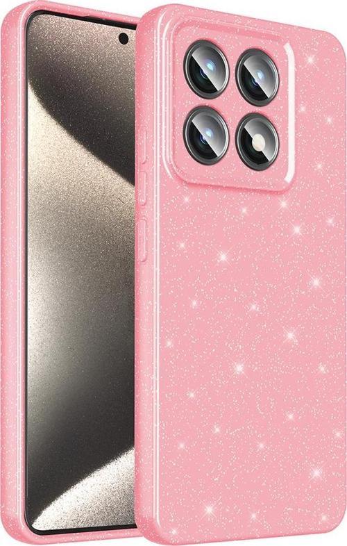 Xiaomi Mi 14T Uyumlu Kamera Korumalı Simli Parlak Yumuşak Silikon Kılıf