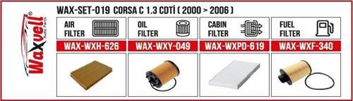 CORSA C 1.3 CDTİ FİLTRE BAKIM SETİ ( 2000 > 2006 )