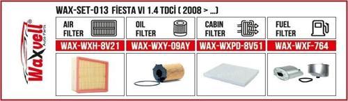 FİESTA VI 1.4 TDCİ FİLTRE BAKIM SETİ ( 2008 > …)