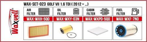 GOLF VII 1.6 TDI FİLTRE BAKIM SETİ ( 2012 > …)