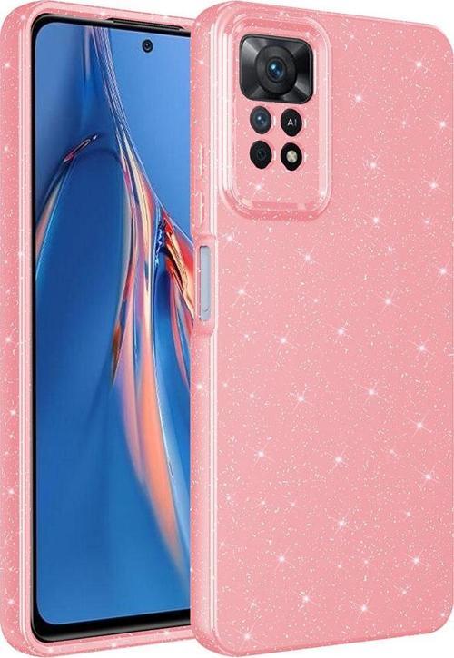 Xiaomi Redmi Note 12 Pro 4G Uyumlu Kamera Korumalı Simli Parlak Yumuşak Silikon Kılıf