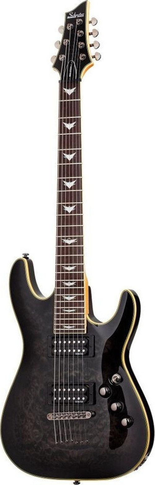 Omen Extreme 7 Telli Elektro Gitar (See-Thru Black)