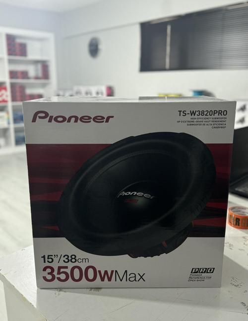 TS-W3820 PRO 38CM SUBWOOFER ORJİNAL DİGİCOM