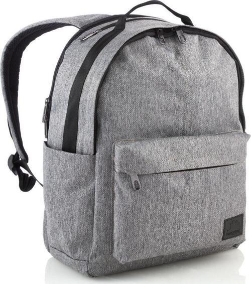 Hb1300-09 Çift Göz Sırt Çantası Gri 8681506305008