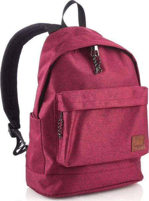 Hb1100-06 Tek Göz Sırt Çantası Bordo 8681506304902