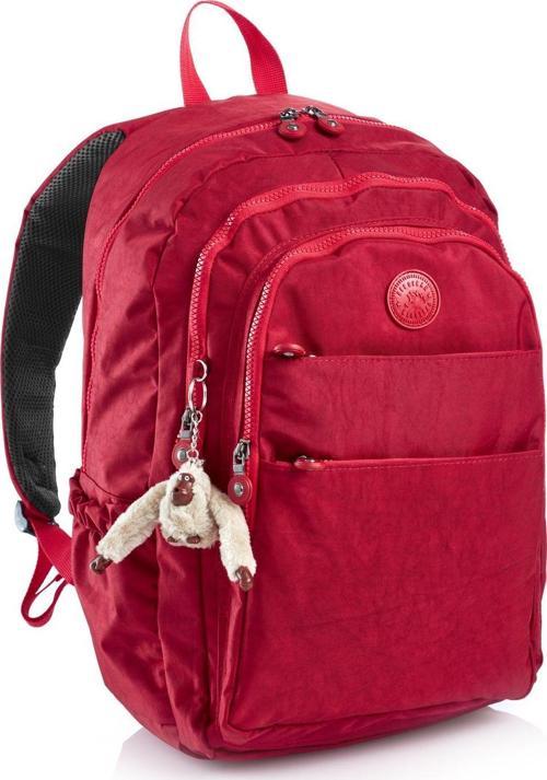 Kırınkıl Sırt Çantası 3 Göz Hb 230-03 Kırmızı 8681506309471