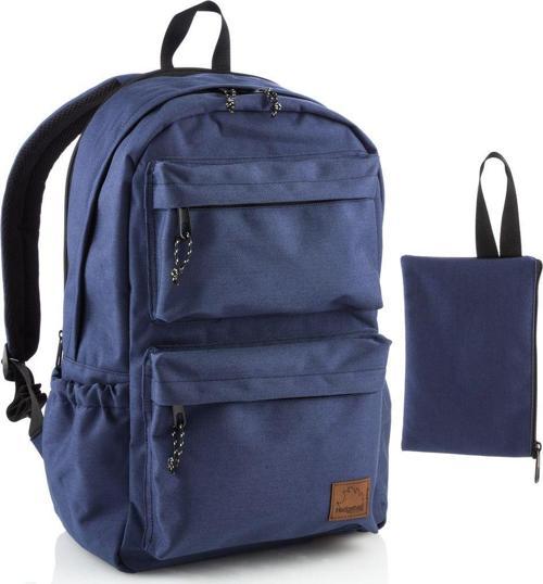 Hb1400-02 İki Göz Sırt Çantası Lacivert 8681506310248