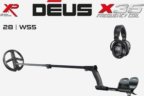 Deus Dedektör - 28cm X35 Başlık, WS5 Kulaklık