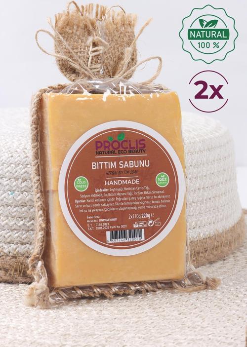 Doğal El Yapımı Bıttımlı Sabun Çiftli