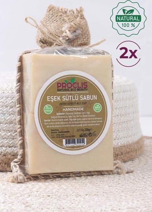 Doğal Eşek Sütlü El Yapımı Sabun Çiftli