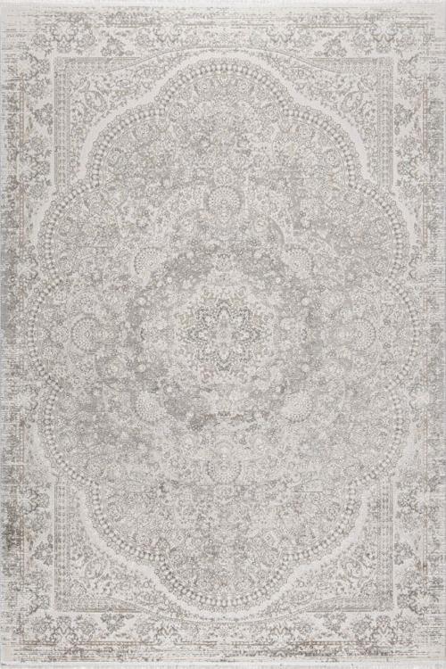 Halı Kratos 75965-60 Gri Akrilik Salon Oturma Yatak Odası Halısı