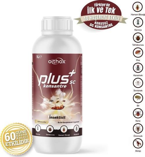 Plus Sc 1 Litre Hamam Böceği, Tahta Kurusu, Gümüş Böceği, Bit, Pire, Uyuz, Haşere Ilacı