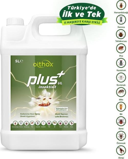 Plus Ul 5 Lt Hamam Böceği, Kene, Sivrisinek, Karasinek, Gümüş Böceği, , Bit, Pire, Haşere Ilacı