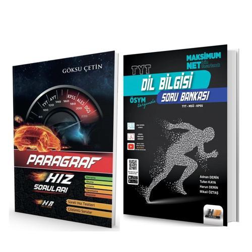 Hız ve Renk TYT AYT Paragraf ve Dil Bilgisi Soru Bankası Seti 2 Kitap
