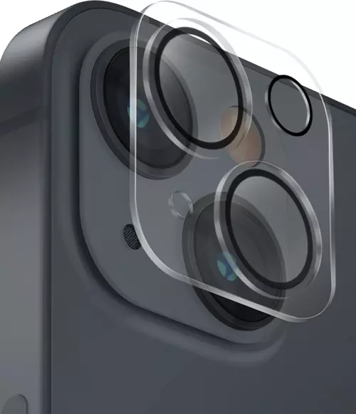 İphone 14 / 14 Plus Lens Koruyucu Optix Clear Serisi Şeffaf Kristal Berraklık
